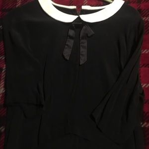 🎃 Peter Pan Collar Crop Top